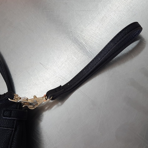 LIZ CLAIBORNE Crossbody Clutch Wallet Handbag Purse​ Bag "LC ELLY" NWT New Black - Picture 4 of 8